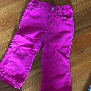 Pink Corduroy Koala baby pants